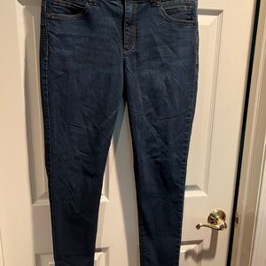 Democracy Dark Blue Skinny Jeans Ab Technology sz 12